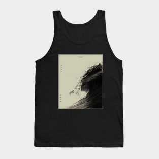 Black Waves Tank Top